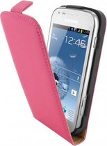 Mobiparts Premium Flip Case Sam Galaxy S Duos/Trend (Plus) Pink