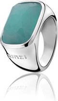 ZINZI zilveren ring turquoise ZIR675