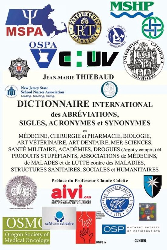DICTIONNAIRE INTERNATIONAL des ABRÉVIATIONS, SIGLES, ACRONY ... - cover