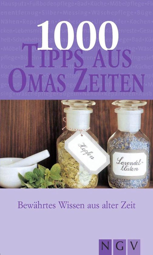 1000 Tipps - 1000 Tipps aus Omas Zeiten - cover