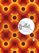 Mijn Bullet Journal - 70s Retrobrown + 4 stuks Gel Inkt Pennen Zebra Sarasa verpakt in een Zipperbag