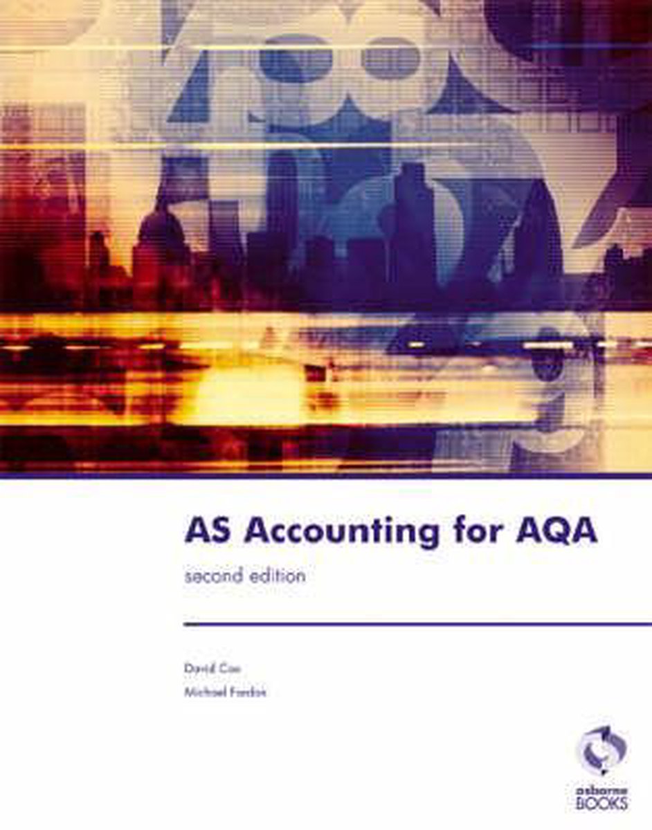 AS Accounting for AQA - David Cox