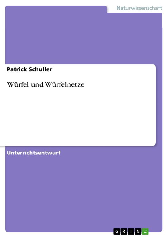 Würfel und Würfelnetze - cover