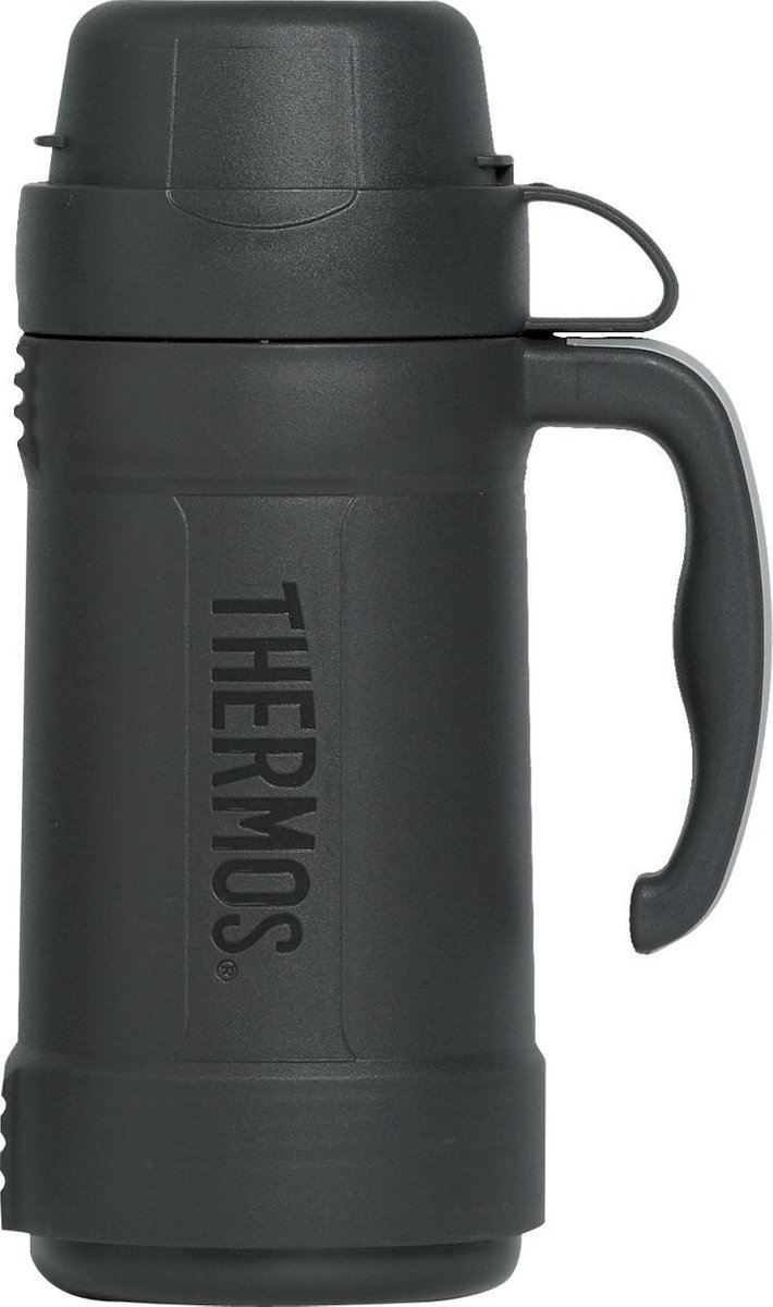 Thermos eclipse isoleerfles 0,5l donkergrijs