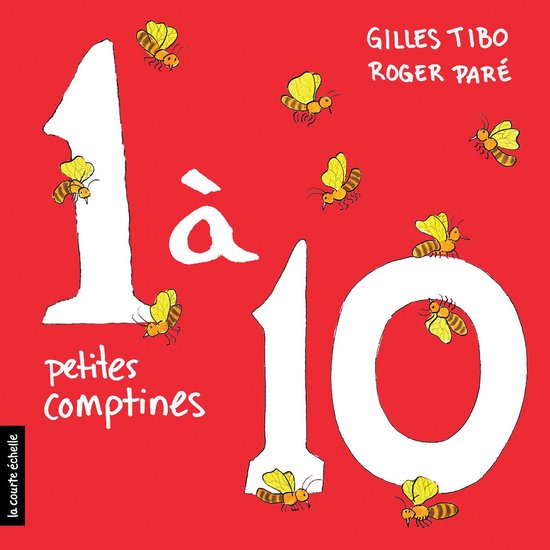 1 à 10 : petites comptines - cover
