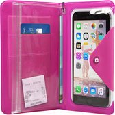 SBS Mobile Book Water case smartphone up to 5" IPX7 Cert Pink