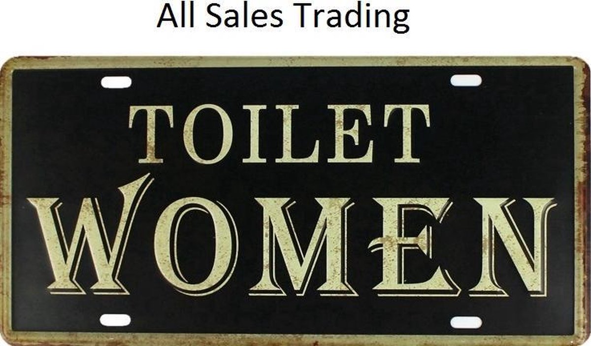 METALEN WANDBORD RECLAMEBORD MUURPLAAT VINTAGE RETRO WANDDECORATIE TEKST DECORATIEBORD REC