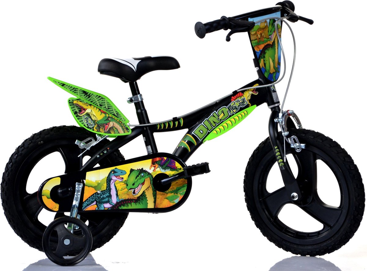 Kinderfiets Dino Bikes dinosaurus 14 inch (614LDS)