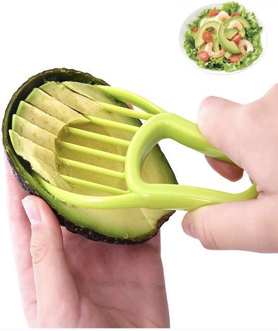 Avocado Snijder - Groente Snijder - Keukengadget - 3 in 1
