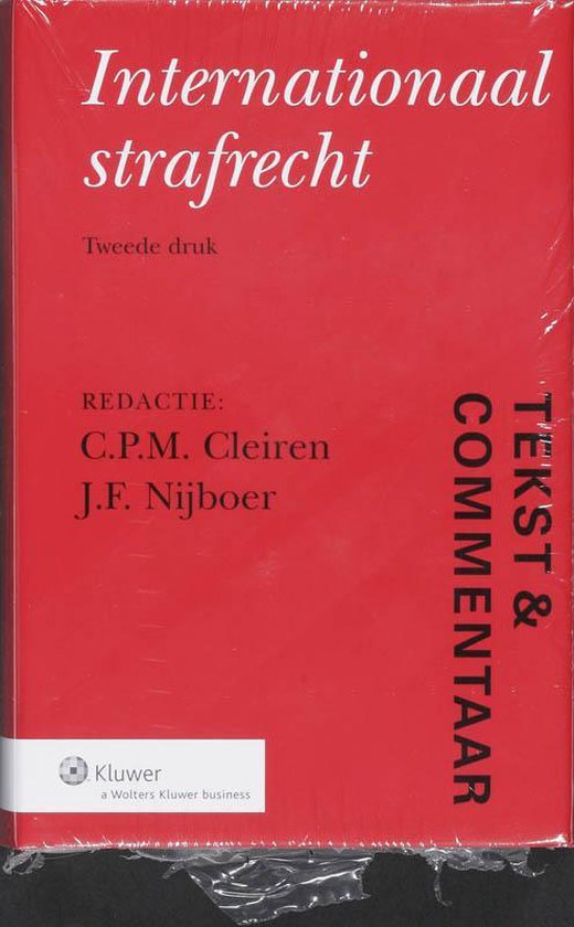 Internationaal strafrecht - cover