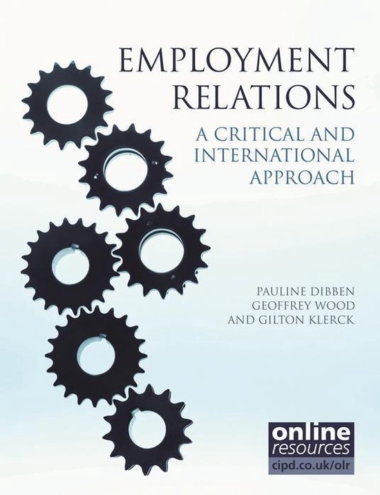 Employment Relations - cover