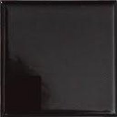 Wandtegel Glans zwart 20,0x20,0 cm -  Zwart Prijs per 1 m2.
