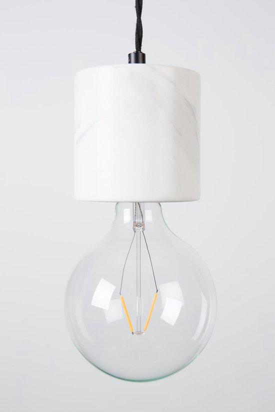 Zuiver - Pendant Lamp Trust Marble White - Hanglamp - Wit | bol.com