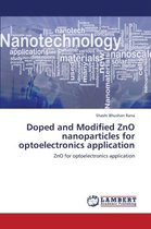 Doped and Modified Zno Nanoparticles for Optoelectronics Application