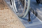Rampe pliante - 122 cm - Rampe pour fauteuil roulant, rampe pour fauteuil roulant, handicapé