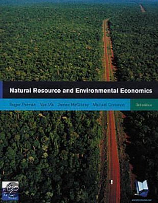 Natural Resource and Environmental Economics - cover
