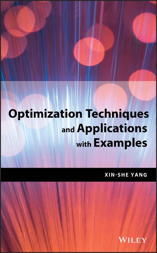 Optimization Techniques and Applications with Examples - cover