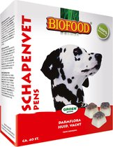 Biofood schapenvet maxi bonbons pens - hondensnack - 40 stuks