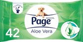 Page® Vochtig toiletpapier Aloë Vera