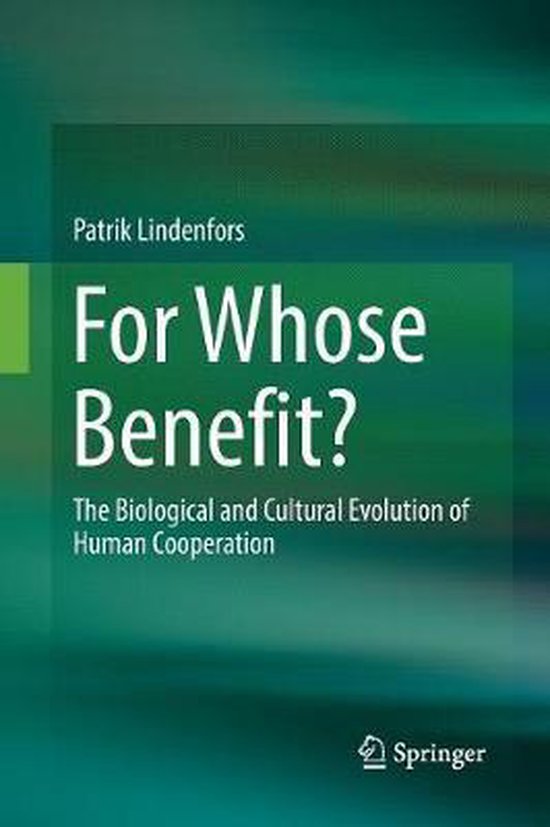 For Whose Benefit? - cover
