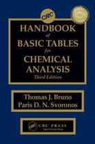 CRC Handbook of Basic Tables for Chemical Analysis