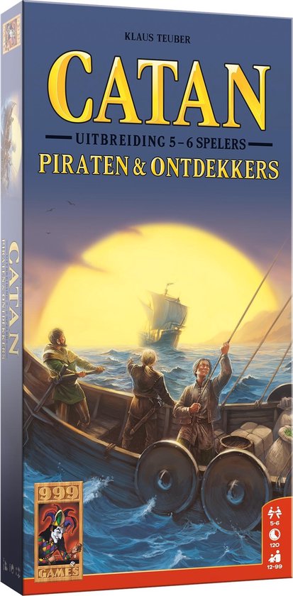 Afbeelding van het spel 999 games Catan: Piraten & ontdekkers 5/6 spelers