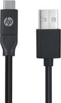 HP USB 2.0 Cable [1x USB 2.0 connector A - 1x USB-C plug] 3.00 m Black