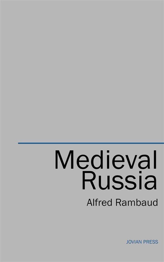 Medieval Russia - cover