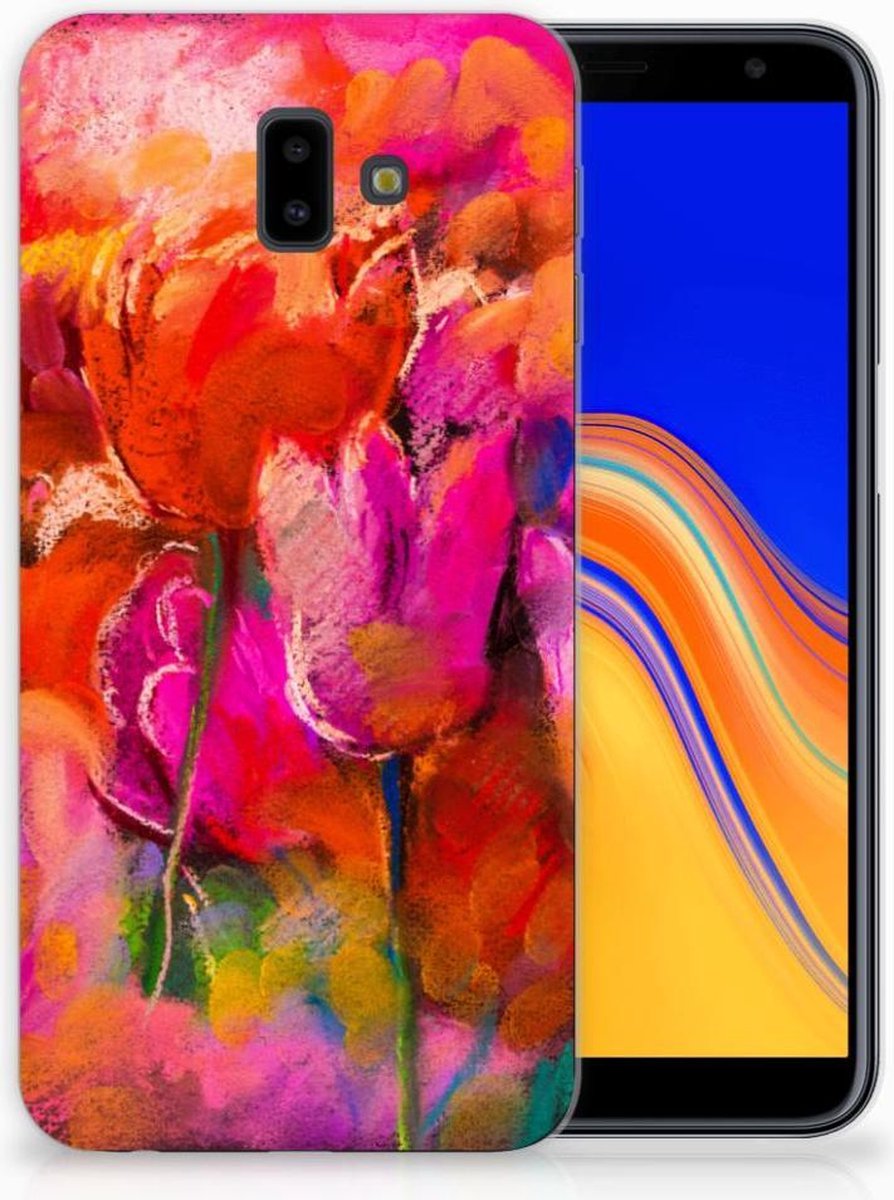 Hoesje maken Samsung Galaxy J6 Plus (2018) Tulips