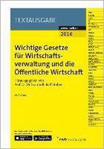 Wichtige Gesetze für Wirtschaftsverwaltung und die Öffentliche Wirtschaft