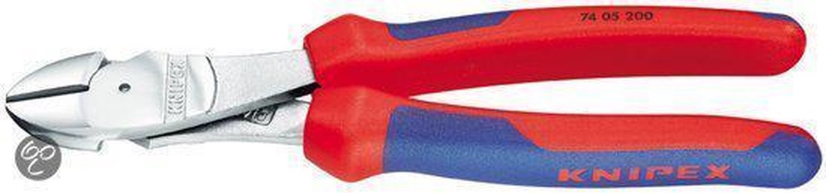 Knipex Kracht Zijsnijtang 180mm Chroom 74 05 180 SB