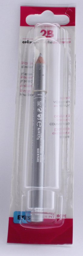 2B-eyeliner/traceur yeux  waterproof n,28 silver
