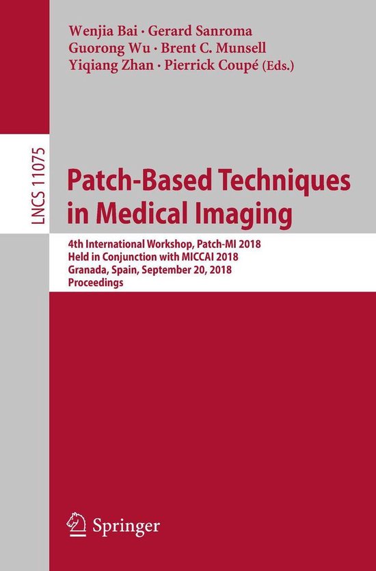 Springer Nature Proceedings Computer Science - Patch-Based T ... - cover