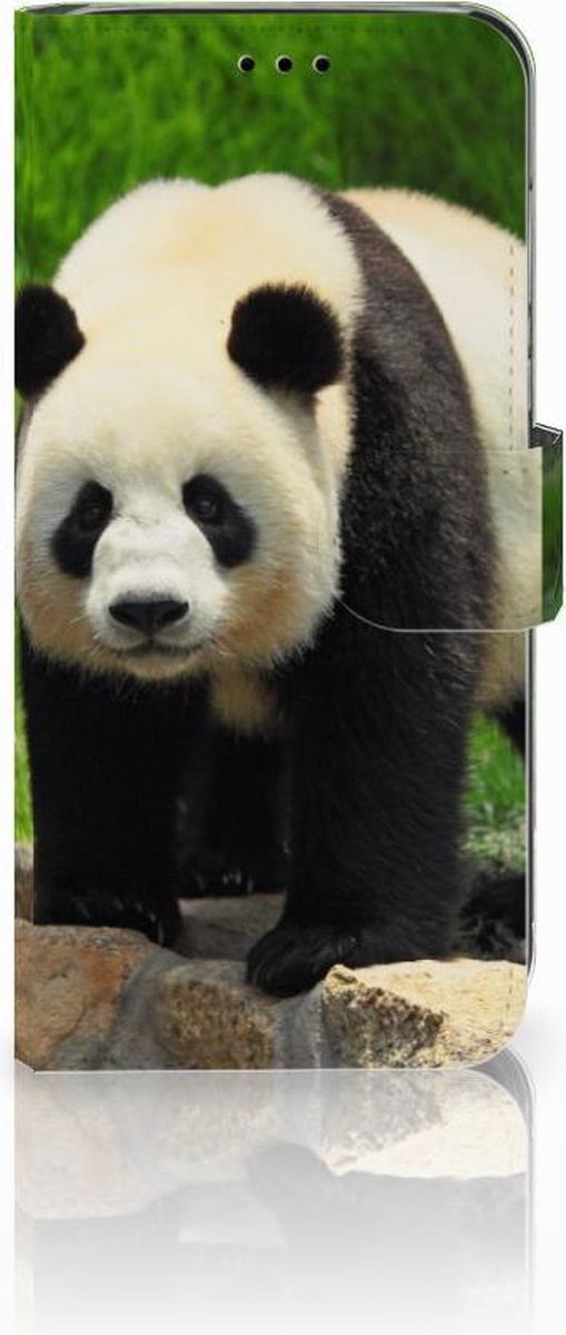Huawei P20 Lite Telefoonhoesje met Pasjes Panda