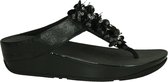 FitFlop - Boogaloo Toe Post  - Sportieve slippers - Dames - Maat 41 - Zwart - I35-001 -Black