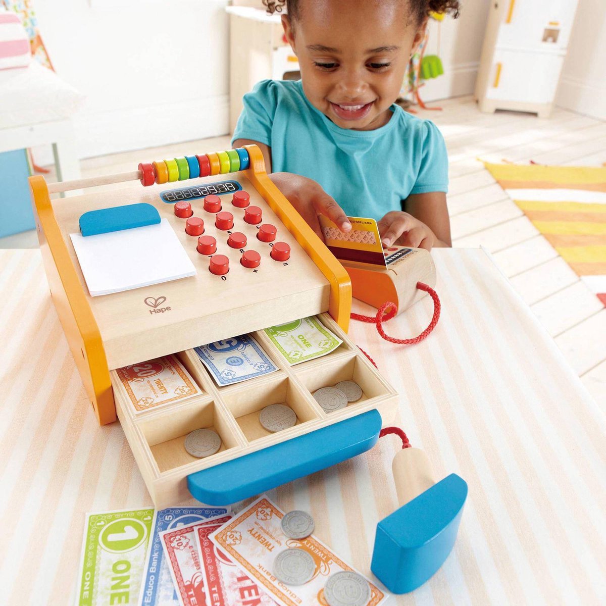 Hape Speelgoed Kassa — afbeelding 6
