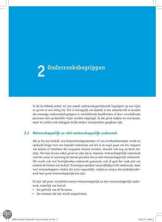 Onderzoek in zorg en welzijn