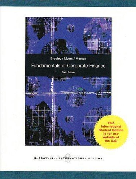 Fundamentals Of Corporate Finance
