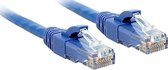 LINDY 48022 RJ45 Netwerkkabel, patchkabel CAT 6 U/UTP 10.00 m Blauw 1 stuk(s)