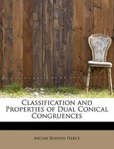 Classification and Properties of Dual Conical Congruences