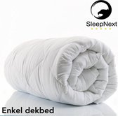 Luxe Hotel enkel dekbed heel jaar - 260x220cm - Extra breed