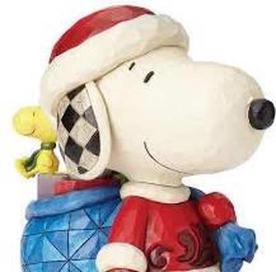 Here Comes Snoopy Claus Jim Shore Peanuts nr. 4057672 uit 2017 retired item
