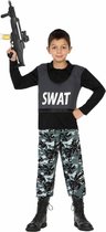 Militair SWAT kostuum voor jongens - Verkleedkleding