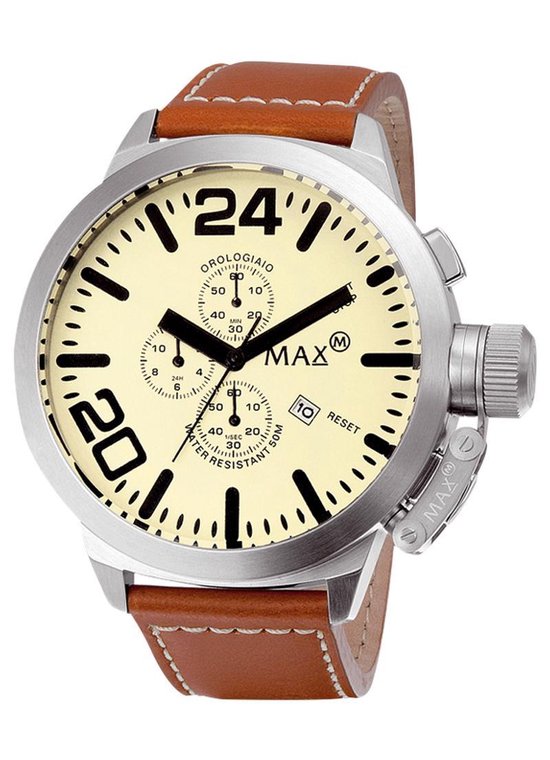 Max 5-MAX023 - Horloge - Bruin - 47mm