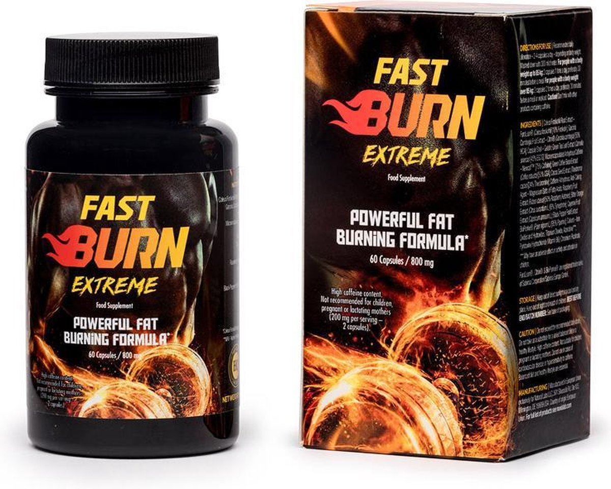 Fast Burn Extreme valós vélemények, ár, hol lehet megvásárolni és összetétel
