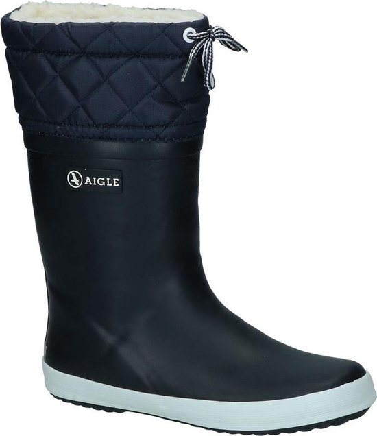 Aigle - Giboulee - Regenlaarzen - Jongens - Maat 35 - Blauw;Blauwe - Marine