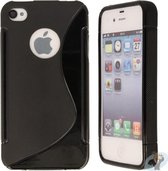 iPhone 4 Silicon Hoesje - S-Line Black