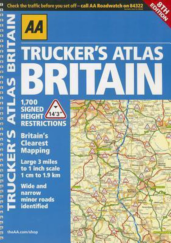 AA Trucker's Atlas Britain - cover
