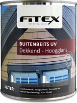 Fitex-Buitenbeits UV-Hoogglans-Ral 7016 Antracietgrijs 1 liter