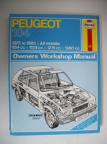 Peugeot 104 Owners Workshop Manual